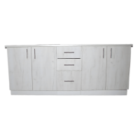 Corp baza bucatarie cu front Stejar alb 200 cm