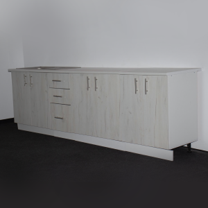 Corp baza bucatarie Stejar alb 260 cm