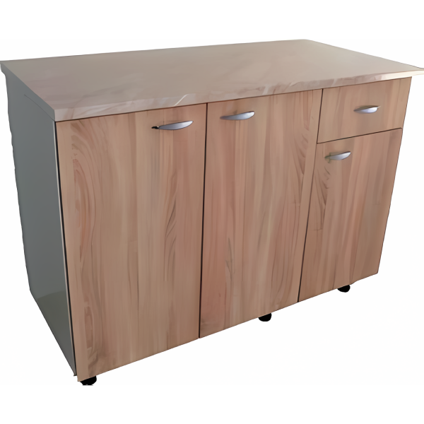 Mobila bucatarie Mia cu front sonoma 200 cm