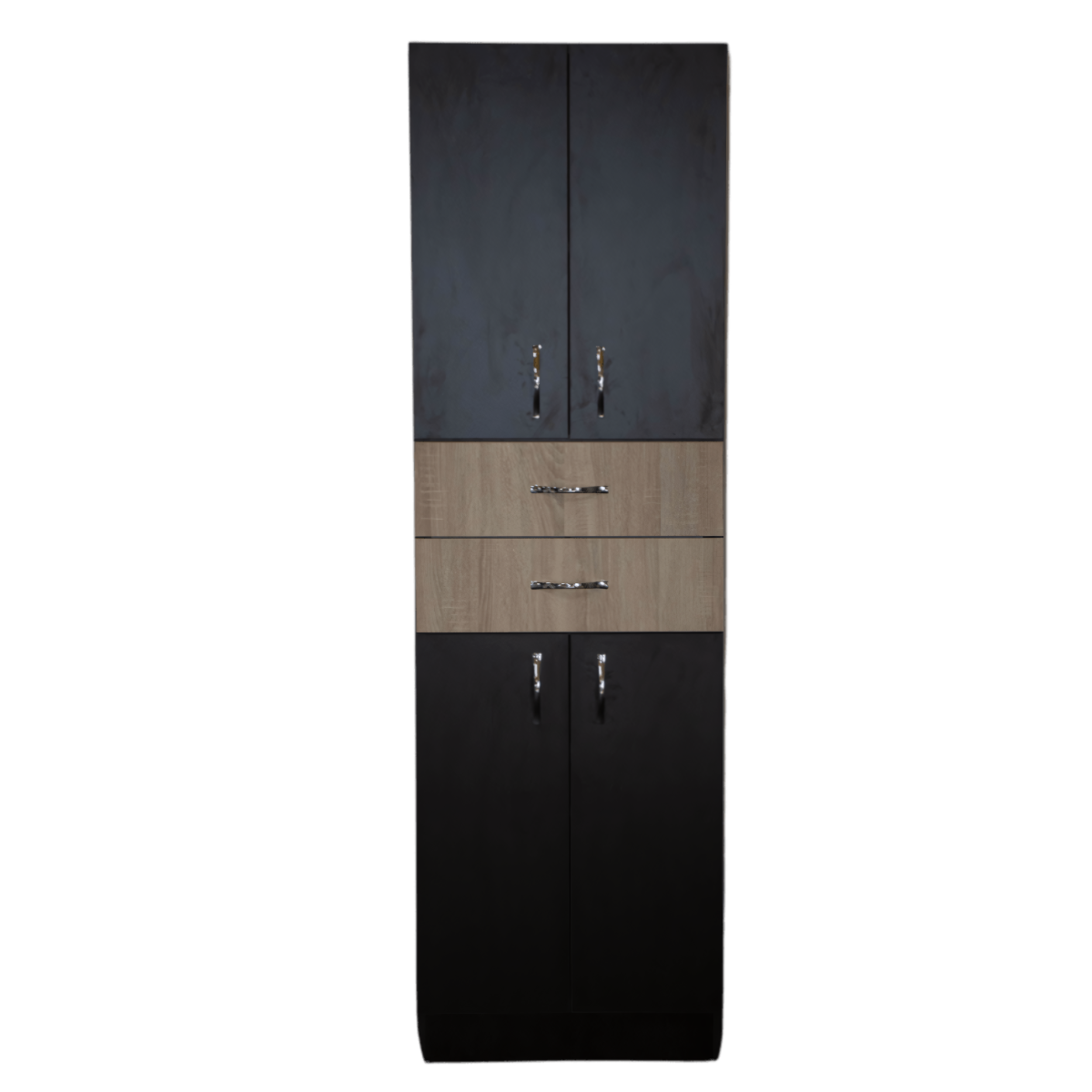 Corp Inferior Bucatarie Alb cu Blat 80 cm
