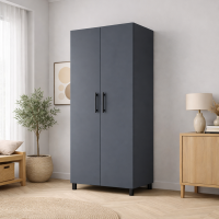 dulap 2 usi antracit