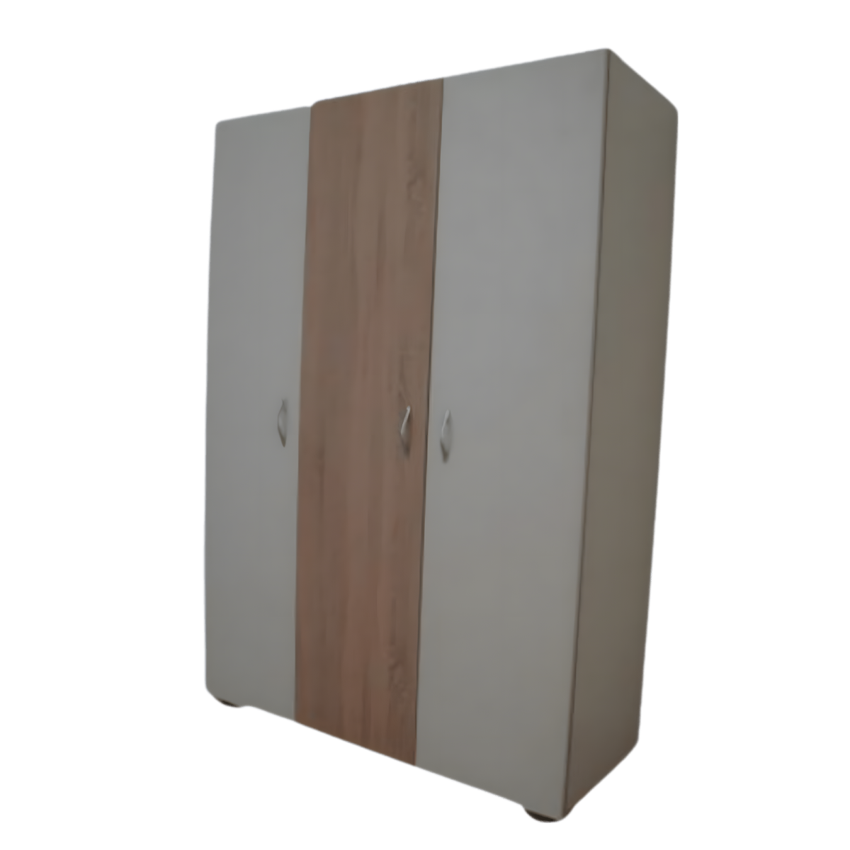 Dulap tip sifonier Toto Alb cu Sonoma 135 cm