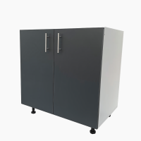 Masca chiuveta bucatarie antracit 80 cm