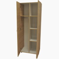 Dulap Sifonier 2 Usi pentru Dormitor Sonoma