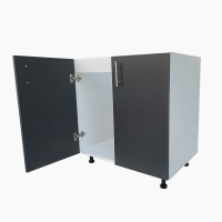 Masca chiuveta bucatarie antracit 80 cm