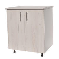 Corp inferior baza bucatarie Stejar alb 90 cm