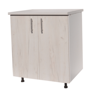 Corp inferior baza bucatarie Stejar alb 90 cm