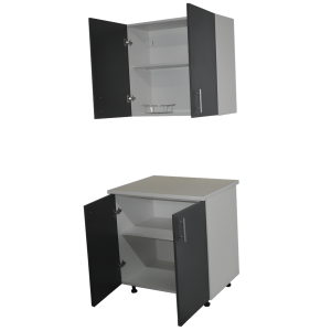 Bucatarie Lana Antracit 80 cm