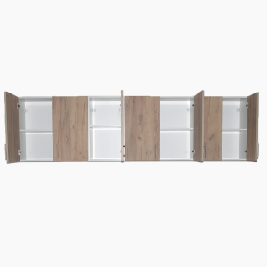 Corp superior bucatarie stejar auriu 260 cm