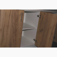 Corp baza stejar auriu cu blat 200 cm