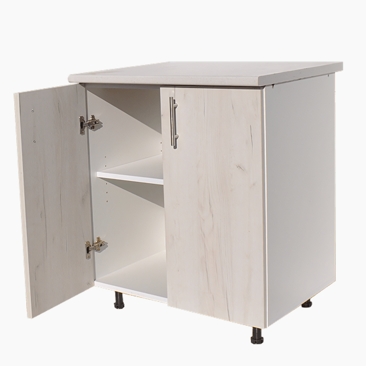 Corp baza bucatarie Stejar alb 90 cm