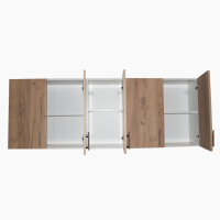 Corp superior bucatarie stejar auriu 260 cm