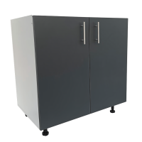Corp Superior Bucatarie Antracit 80 cm cu 2 usi