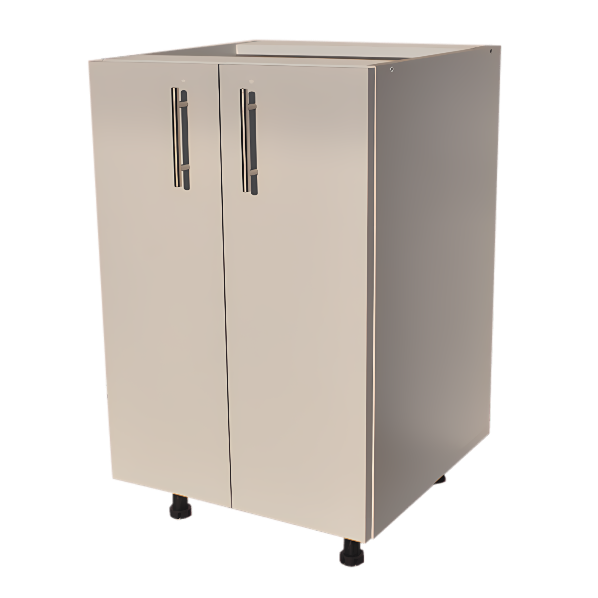 Corp baza bucatarie alb 50 cm