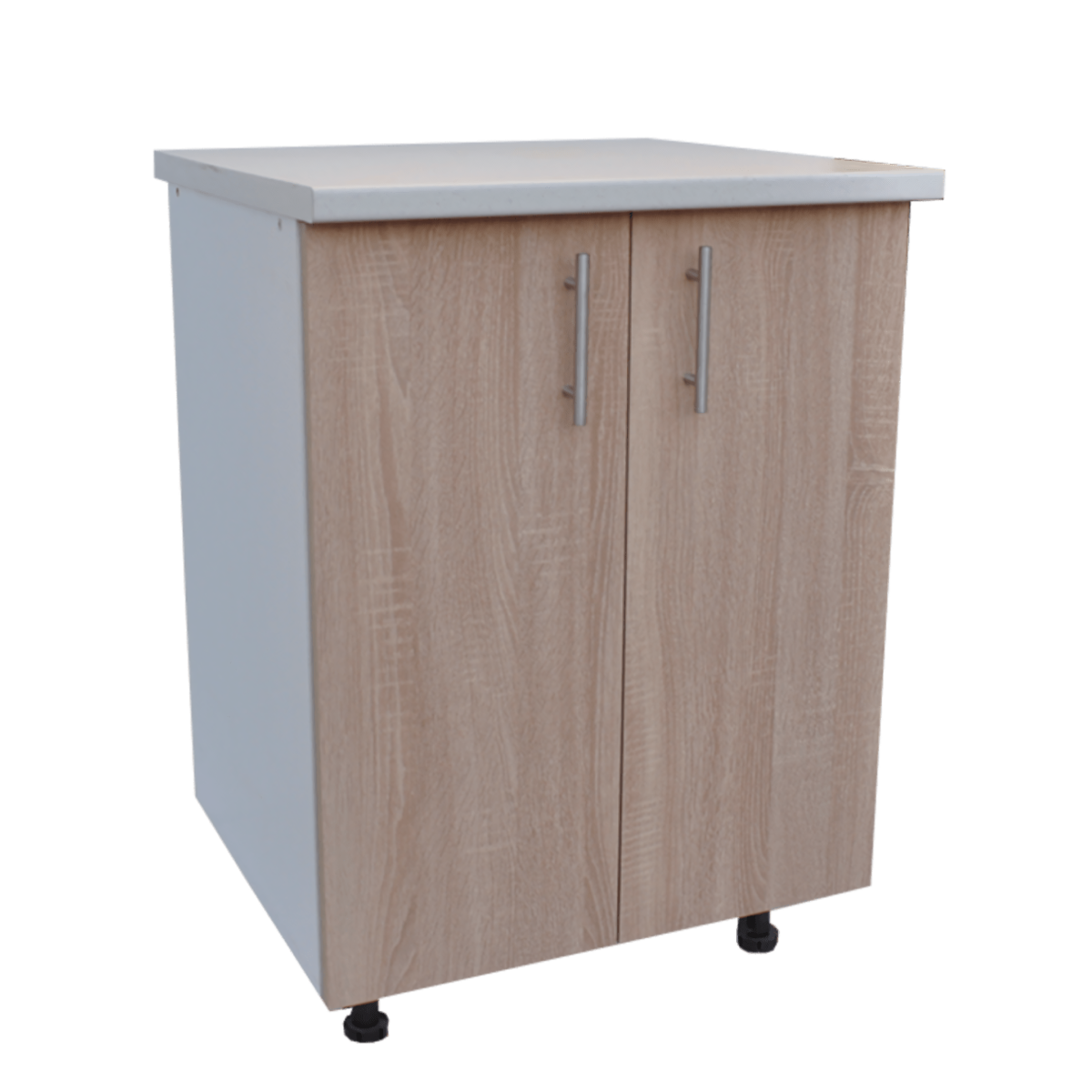 Corp inferior bucatarie sonoma cu blat 60 cm