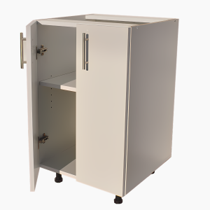 Corp baza bucatarie alb 50 cm