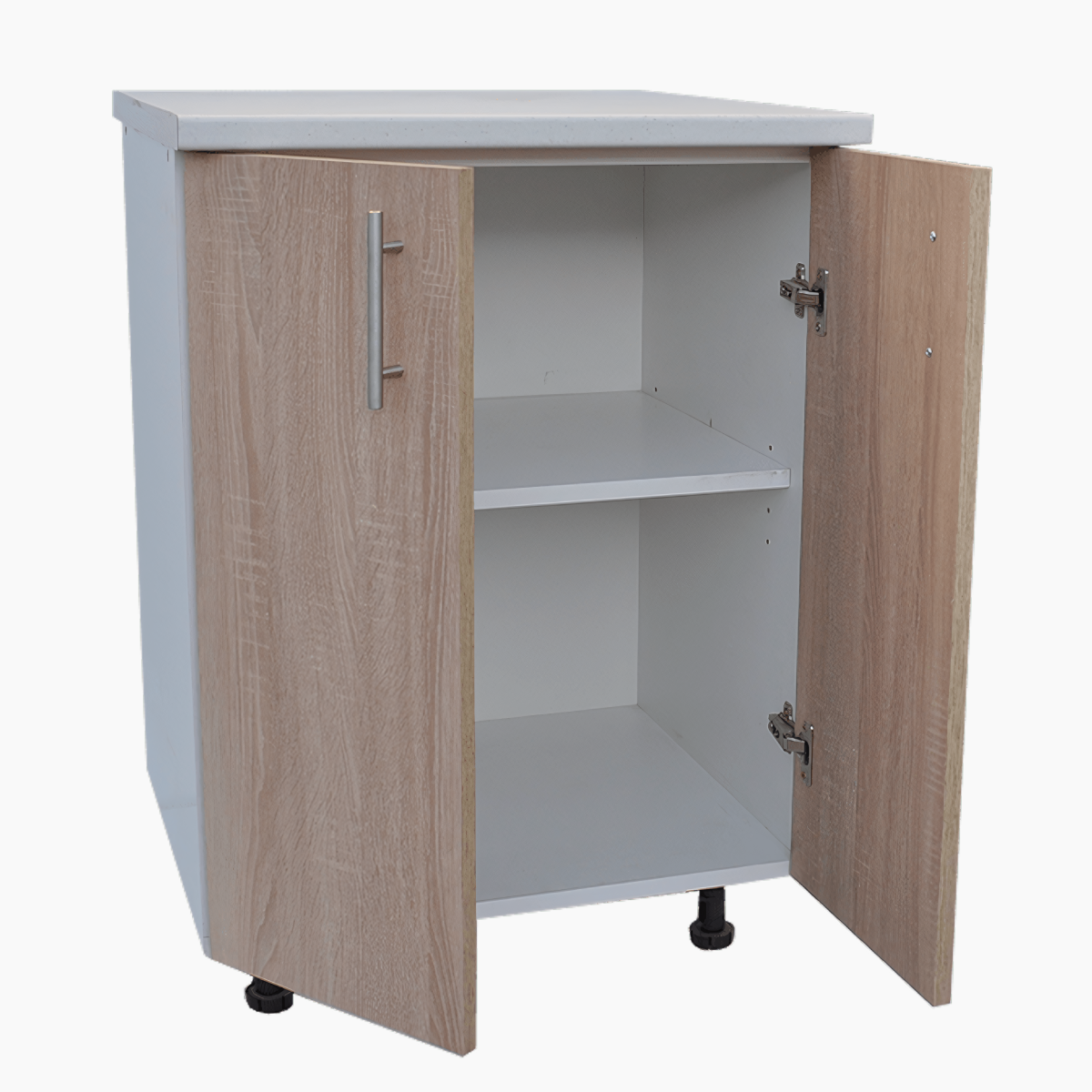 Corp inferior bucatarie sonoma cu blat 60 cm