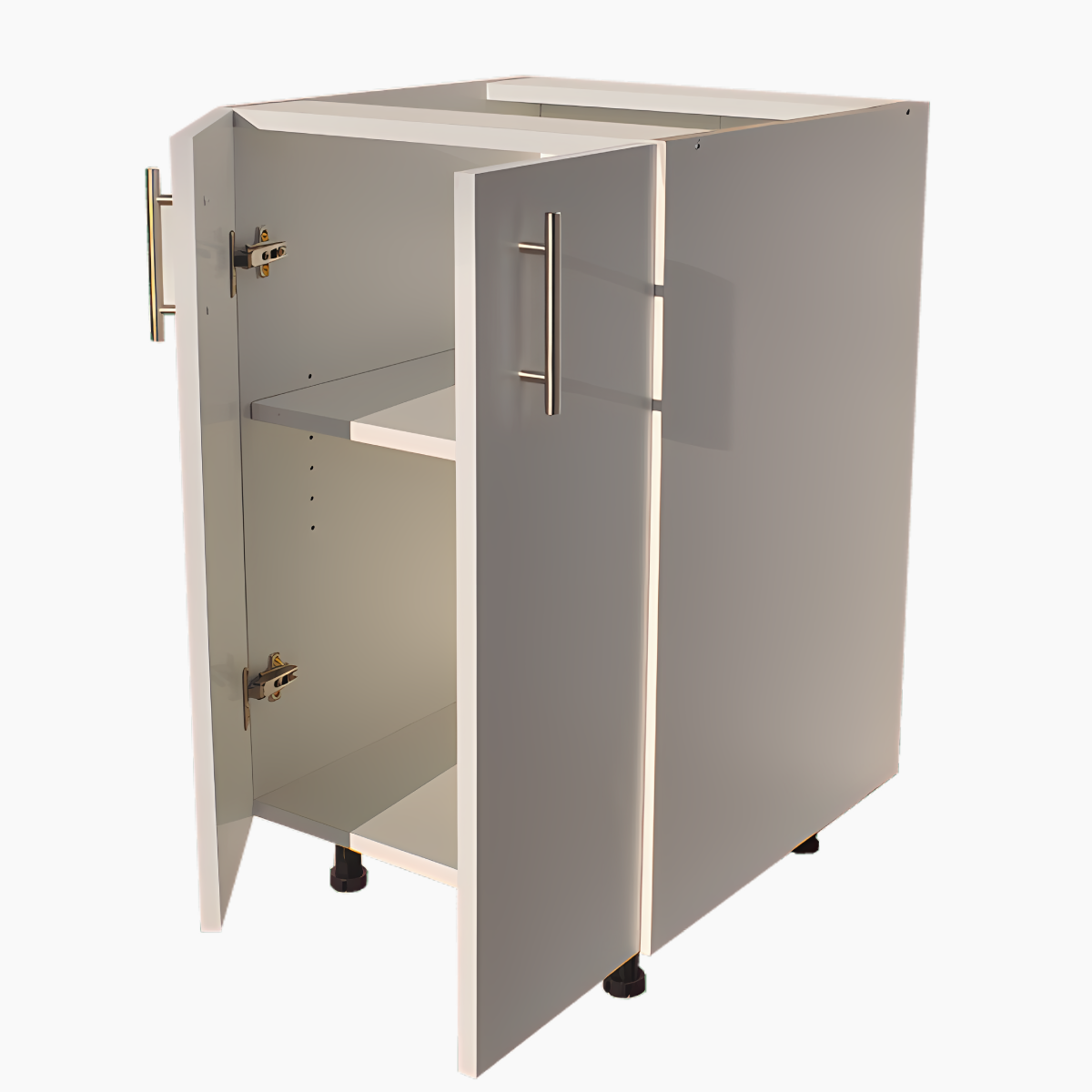 Corp baza bucatarie alb 50 cm