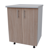 Corp Baza Inferior Bucatarie Alb 50 cm cu Blat