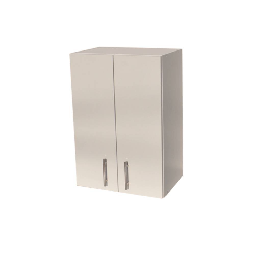 Corp bucatarie superior cu 2 usi alb 50 cm