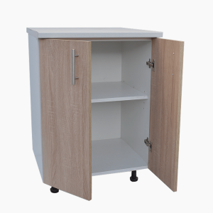 Corp Inferior Baza Bucatarie Sonoma cu Blat 80 cm