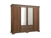 Sifonier KORA , 4 usi si 2 sertare MDF nuc KS3