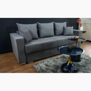 Canapea Extensibila de Interior gri Claudia Mica