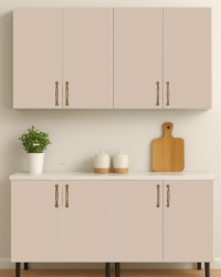 Mobilă Bucătărie MDF Cream P102 160 cm