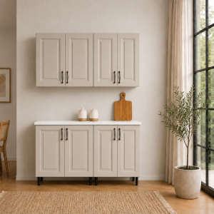 Bucatarie Lana 140 cm MDF infoliat casmir cu blat