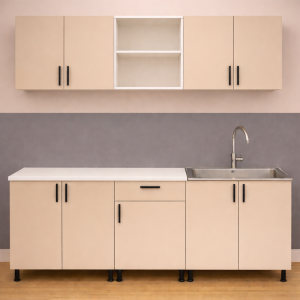 Mobila bucatarie Mia 180 cm PAL casmir