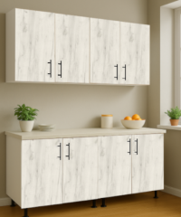 Set bucatarie Stejar alb craft K001 150 cm