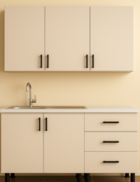 Mobilă Bucătărie MDF Cashmere 5981  120 cm