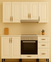 Mobilă Bucatarie MDF Yvori Lucios 180 cm
