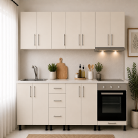 Bucatarie PAL casmir 240 cm cu blat