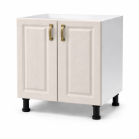 Corp bucatarie 2 usi 60cm, mdf infoliat IVOIRE, fara blat