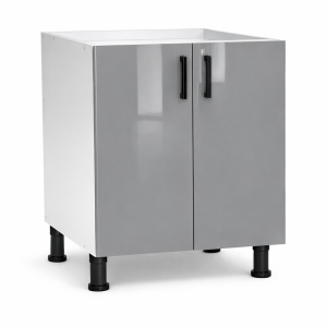 Corp bucatarie 2 usi 60 cm mdf-GRI-fara-blat