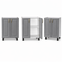 Corp bucatarie 2 usi 60cm, mdf infoliat , fara blat