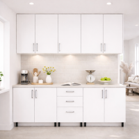 Mobila bucatarie Lana PAL alb 180 cm