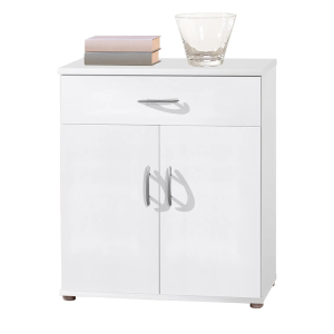 comoda 1 s si 2u alb