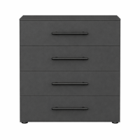 comoda 4 sertare antracit