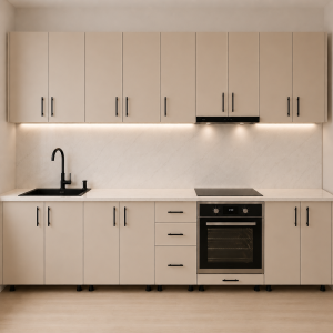 Bucatarie 320 cm PAL casmir cu blat